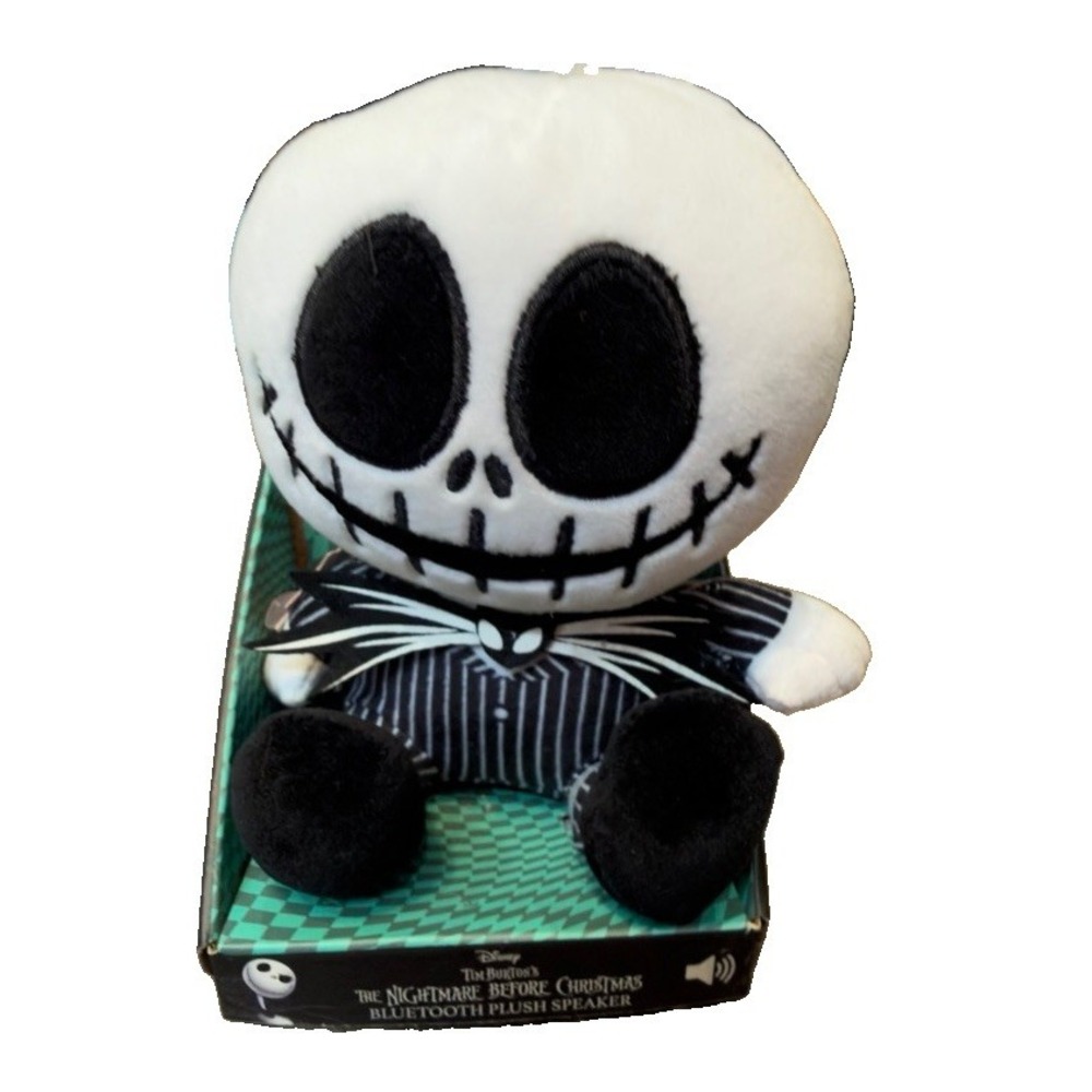 Disney Jack Skellington Bitty Boomers Bluetooth Plush Speaker NBC 5.5" Box